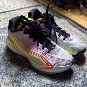Jordon Luka Gone Fishing Colorful Basketball shoes - Pink, Orange, Yellow, Green